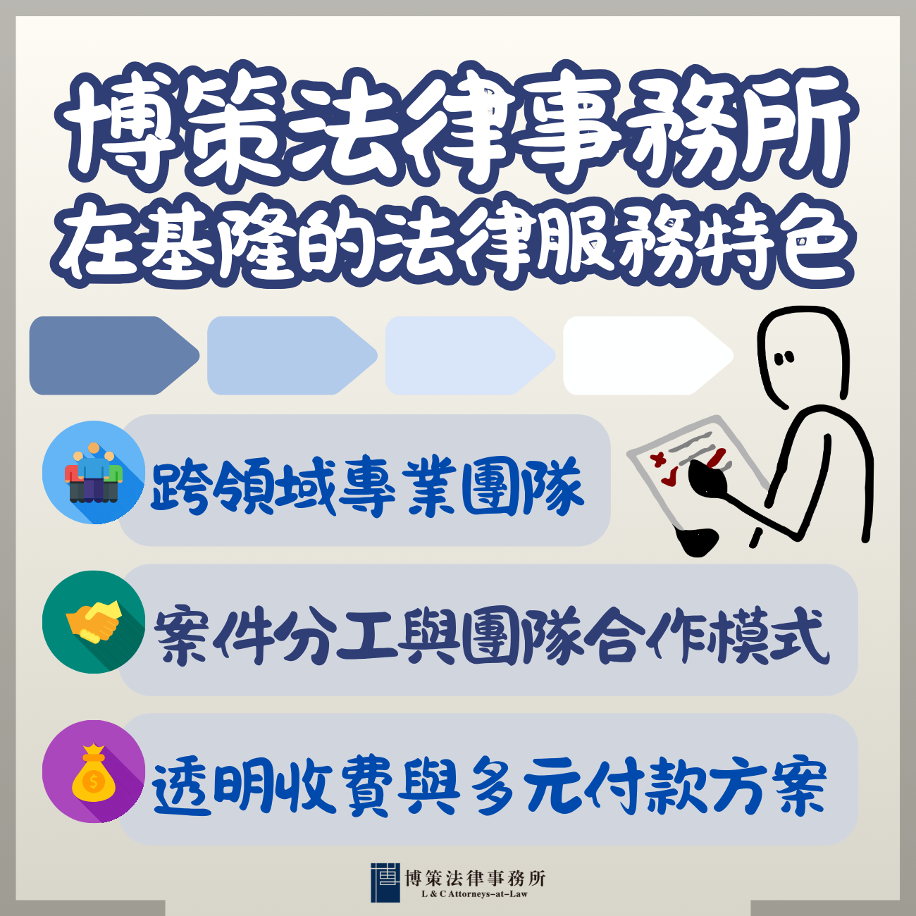 博策法律事務所在基隆服務特色
