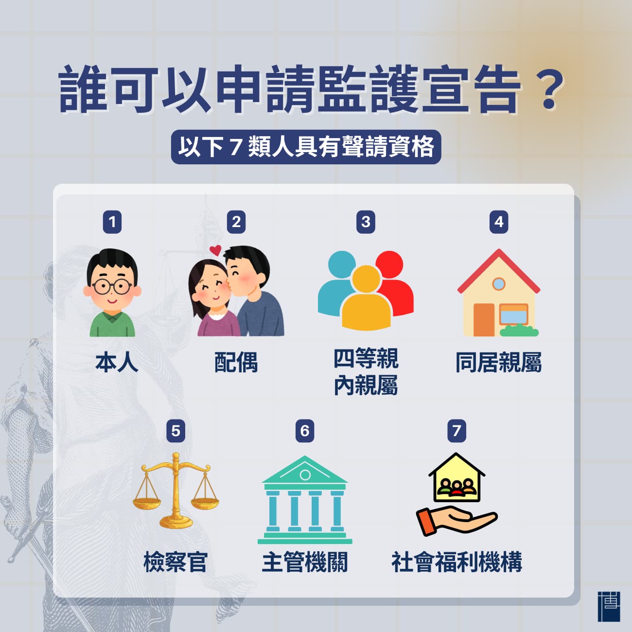 誰可以申請監護宣告