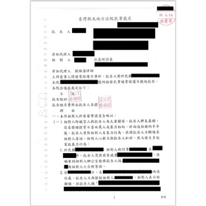 成功幫當事人聲請保護令-並駁回對照抗告1