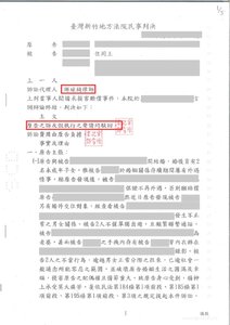 駁回侵害配偶控訴還委託人清白
